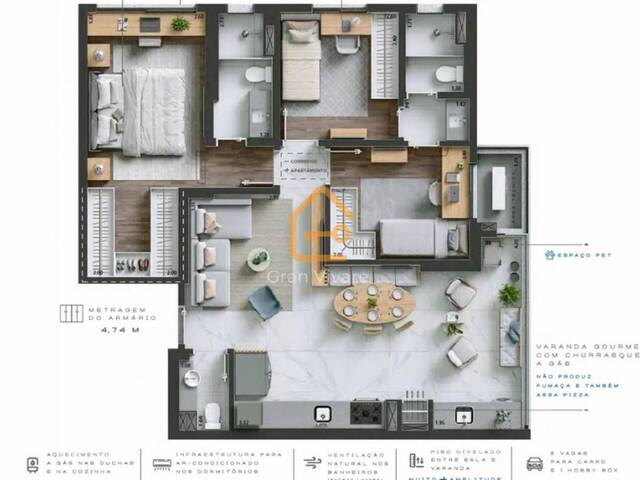 #AP146 - Apartamento para Venda em São José dos Campos - SP
